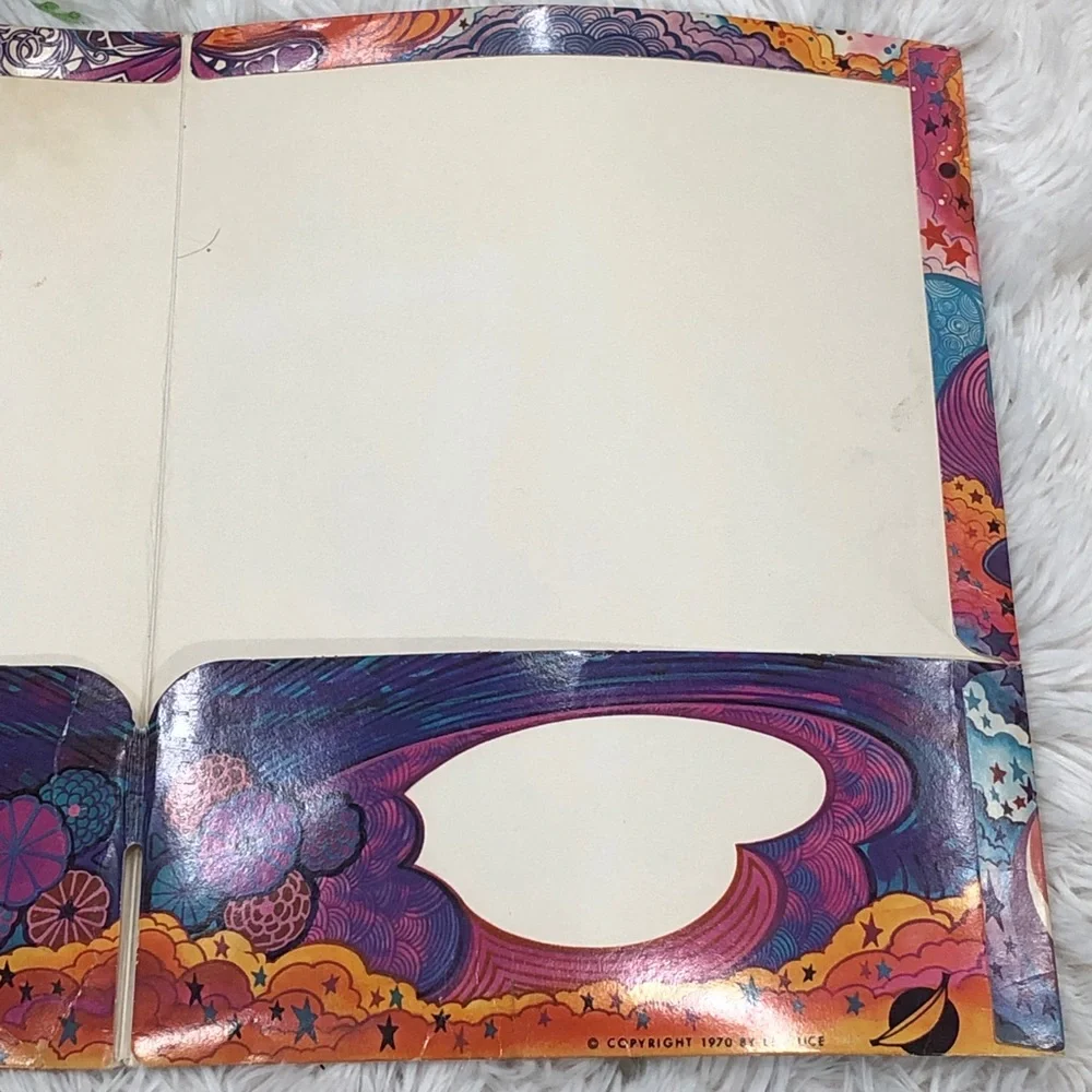 Vintage 70s folder